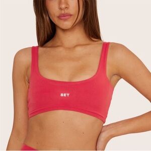 SET Active Form Cloud Rise Bra in Spicy